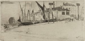Chelsea Wharf von James Abbott McNeill Whistler