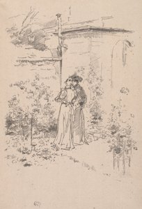 Vertrauen im Garten von James McNeill Whistler