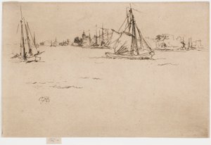 Dordrecht von James Abbott McNeill Whistler