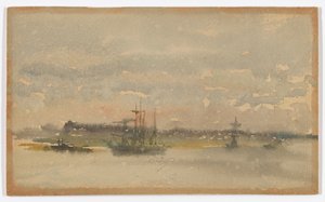 Erith – Abend von James Abbott McNeill Whistler