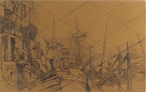 Radierplatte: Limehouse