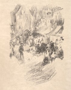 Jahrmarkt, Lyme-Regis von James McNeill Whistler