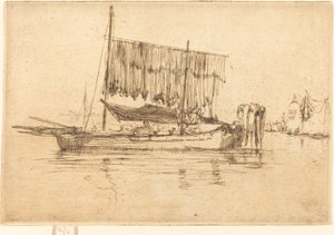 Fischerboot von James Abbott McNeill Whistler