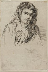 Fumettes gebeugter Kopf von James Abbott McNeill Whistler