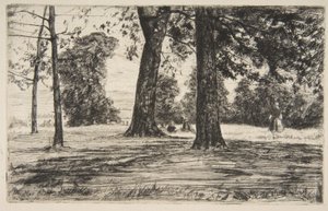 Greenwich Park von James McNeill Whistler