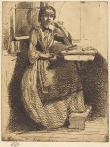 Gretchen in Heidelberg von James McNeill Whistler
