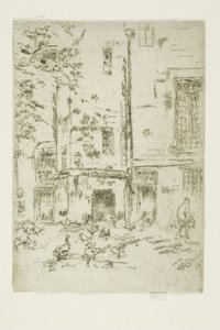 Hôtel de la Croix Blanche von James McNeill Whistler