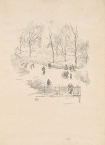 Kensington Gardens von James Abbott McNeill Whistler