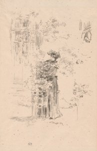 Die schöne Gärtnerin von James Abbott McNeill Whistler