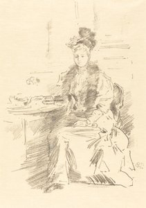 Die hübsche New Yorkerin von James Abbott McNeill Whistler