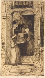 Die Senfverkäuferin von James McNeill Whistler