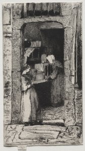 Die Senfverkäuferin von James McNeill Whistler