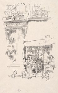 Die Obstverkäuferin der Rue de Grenelle von James McNeill Whistler