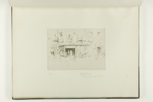 Kleiner Hof von James McNeill Whistler