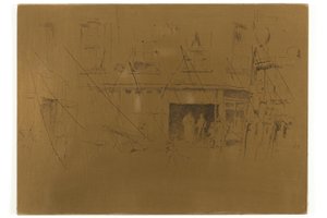 Kleiner Hof von James McNeill Whistler