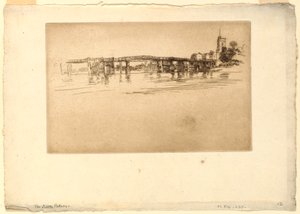 Kleine Putney-Brücke von James Abbott McNeill Whistler