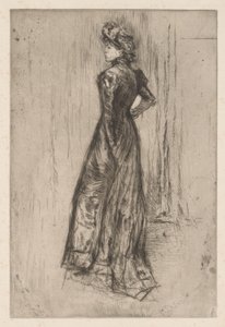 Maud, stehend