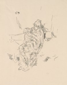 Mutter und Kind, Nr. 5 von James Abbott McNeill Whistler