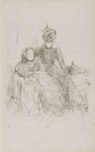 Mutter und Tochter [La Mère Malade] von James McNeill Whistler