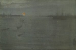 Nocturne: Blau und Gold—Southampton Water von James McNeill Whistler
