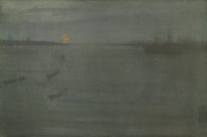 Nocturne: Blau und Gold—Southampton Water von James McNeill Whistler