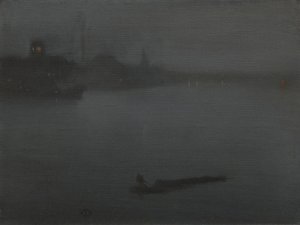 Nocturne in Blau und Silber von James Abbott McNeill Whistler