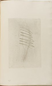Stehende nackte Frau, Hand in der Hüfte von James Abbott McNeill Whistler