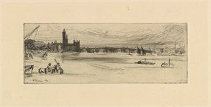 Alte Westminster-Brücke von James Abbott McNeill Whistler