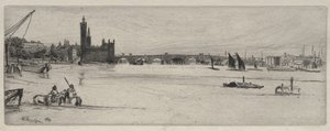 Alte Westminster-Brücke von James McNeill Whistler