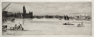 Alte Westminster-Brücke von James McNeill Whistler
