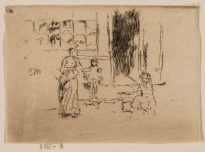 Petticoat Lane von James Abbott McNeill Whistler