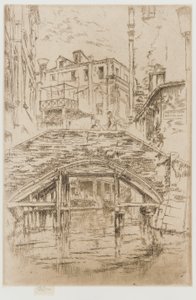 Ponte del Piovan von James Abbott McNeill Whistler