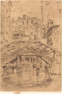 Ponte del Piovan von James Abbott McNeill Whistler