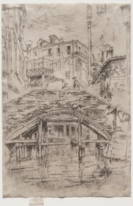 Ponte del Piovan von James McNeill Whistler