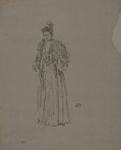Porträtstudie: Miss Charlotte R. Williams