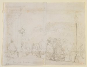 Spaziergang in Baden von James Abbott McNeill Whistler