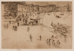 Riva, Nr. 2 von James Abbott McNeill Whistler