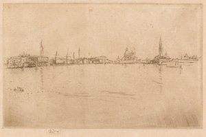 Gruß an die Morgendämmerung von James Abbott McNeill Whistler