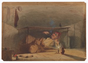 Sam Wellers Vermieter in der Fleet von James Abbott McNeill Whistler