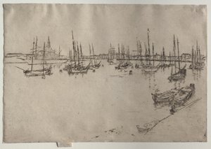 San Giorgio, Venedig von James McNeill Whistler