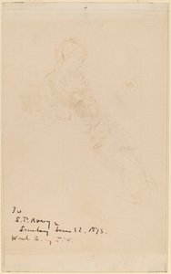 Skizze von Maud von James Abbott McNeill Whistler