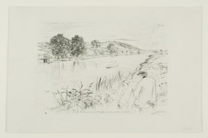 Skizzieren von James Abbott McNeill Whistler