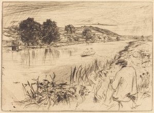 Skizzieren, Nr. I von James McNeill Whistler