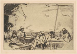 Drei-Sous-Suppe von James Abbott McNeill Whistler