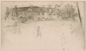 Speke Hall von James Abbott McNeill Whistler