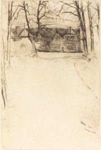 Speke Hall, Nr.1 von James Abbott McNeill Whistler