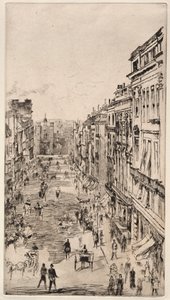 St. James Straße von James McNeill Whistler