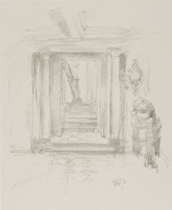 Treppe von James Abbott McNeill Whistler