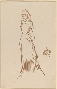Stehende weibliche Figur von James Abbott McNeill Whistler