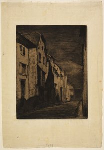 Straße in Saverne von James McNeill Whistler